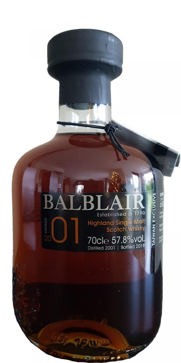 Balblair 2001 Single Cask