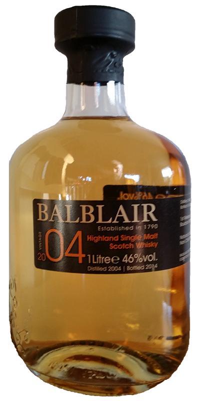 Balblair 2004 1st Release - Bourbon Matured