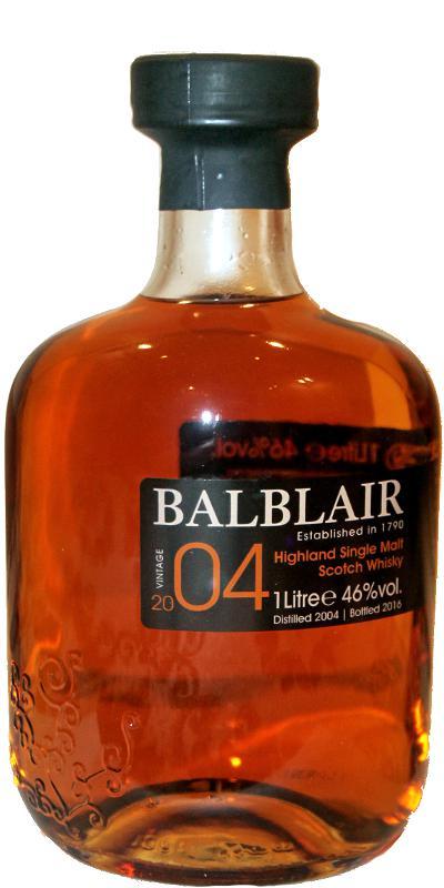 Balblair 2004 1st Release - Sherry Matured