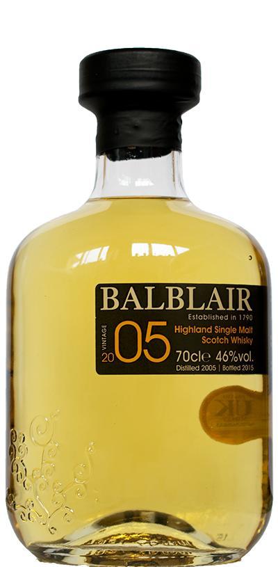 Balblair 2005 1st Release