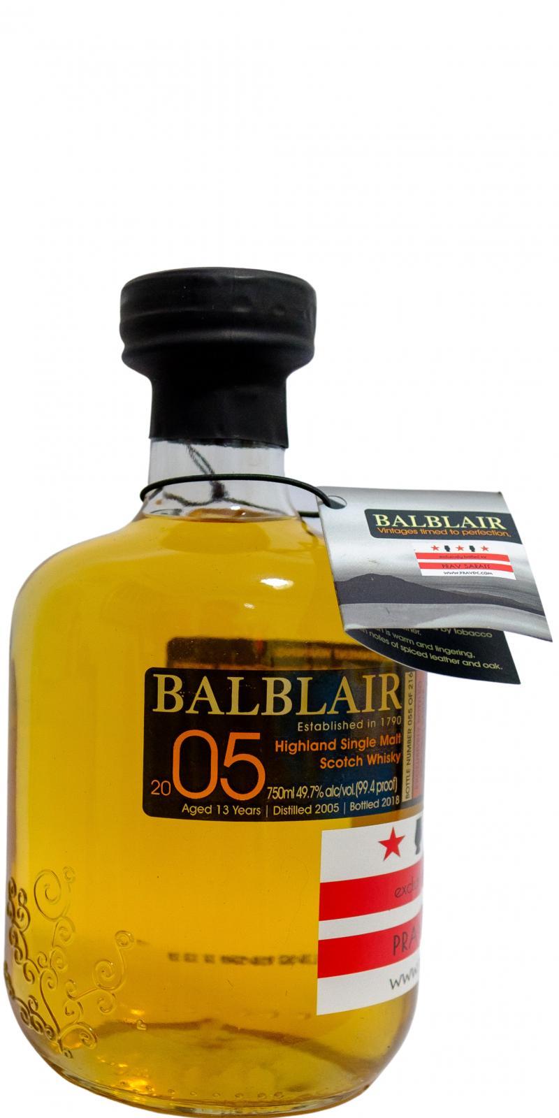 Balblair 2005 Single Cask