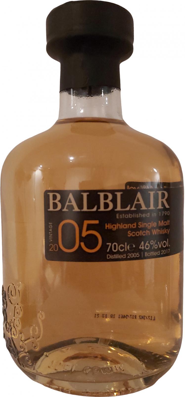 Balblair 2005