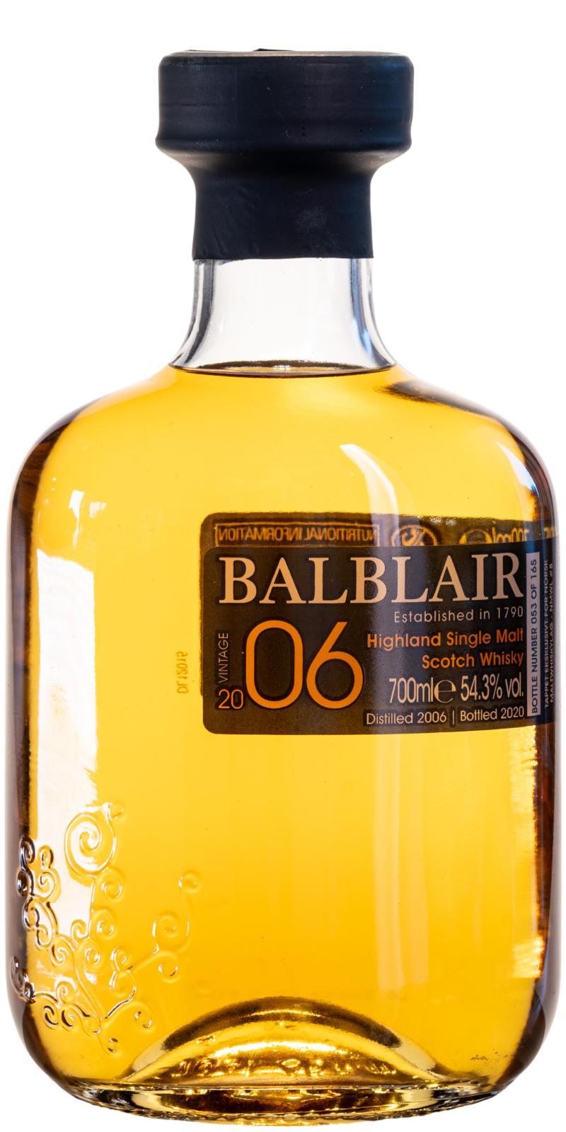 Balblair 2006 NMWL no. 8 Single Cask