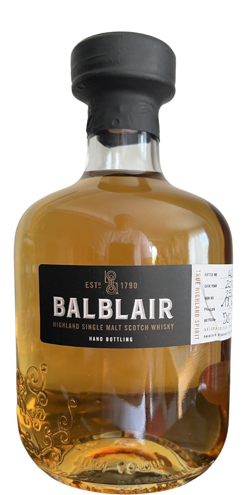 Balblair 2010 Hand Filled Distillery Exclusive
