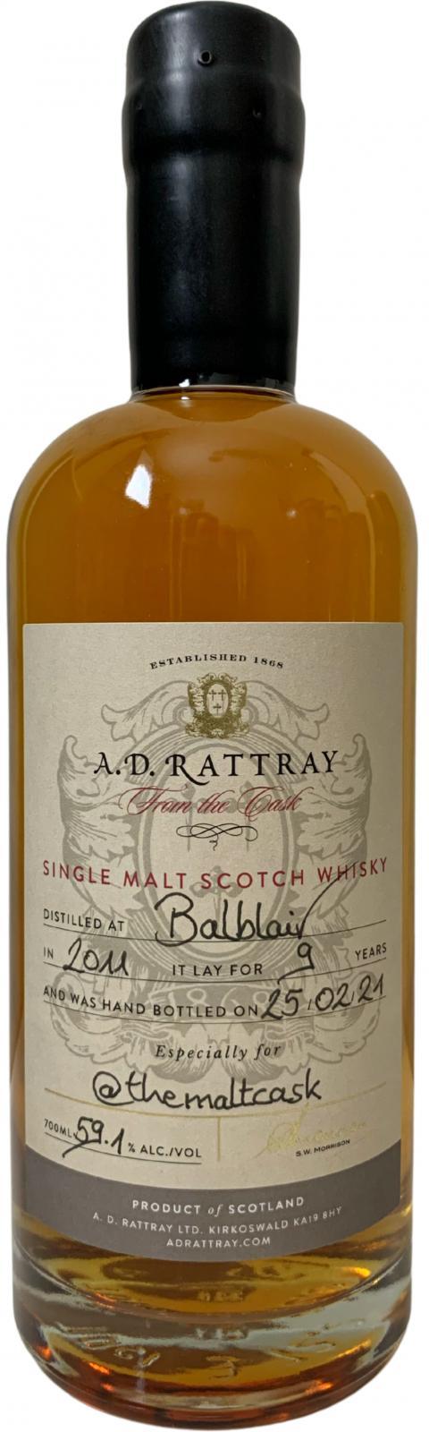 Balblair 2011 DR From the Cask