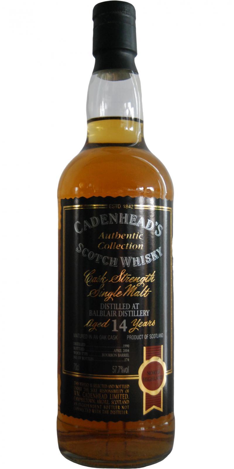 Balblair 1990 CA Authentic Collection