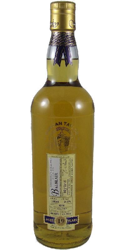 Balblair 1991 DT Rare Auld