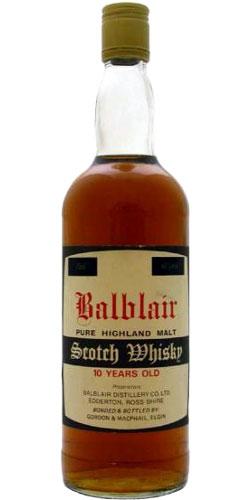Balblair 10-year-old GM Pure Highland Malt