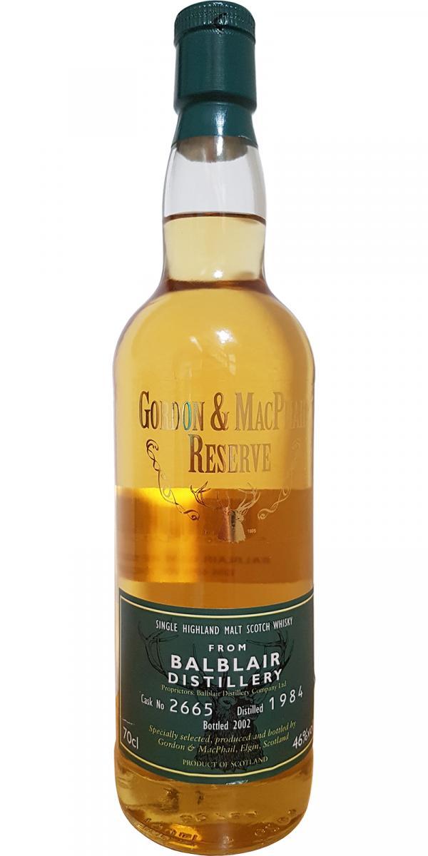 Balblair 1984 GM Reserve