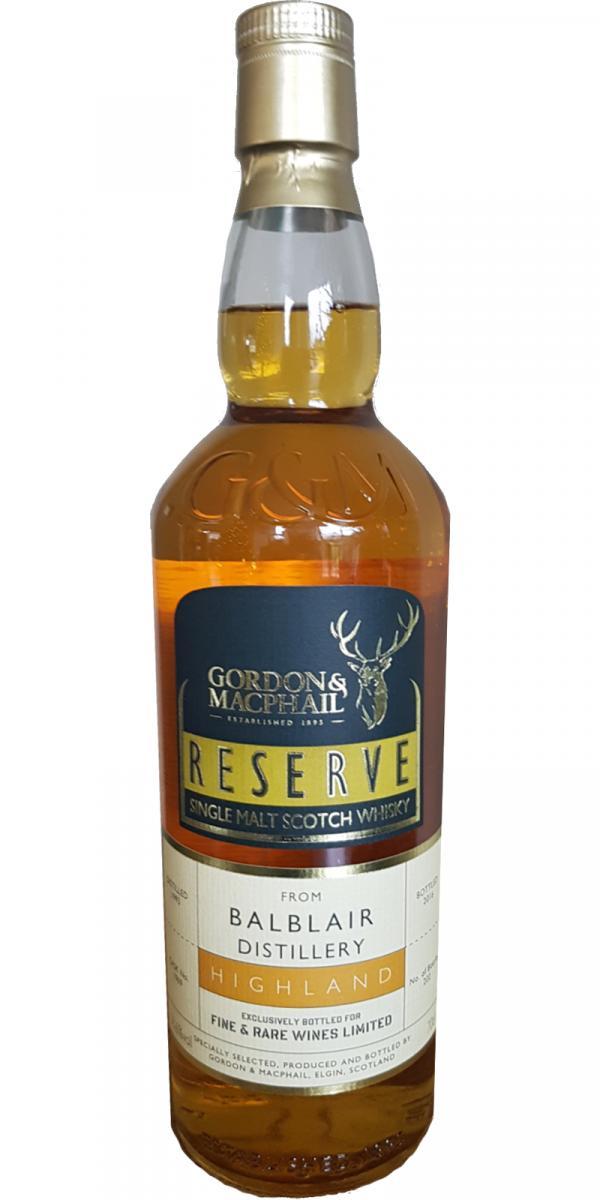 Balblair 1993 GM Reserve