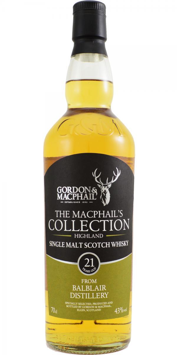 Balblair 21-year-old GM The MacPhail's Collection