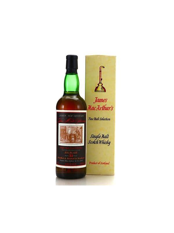 Balblair 34-year-old JM Fine Malt Selection