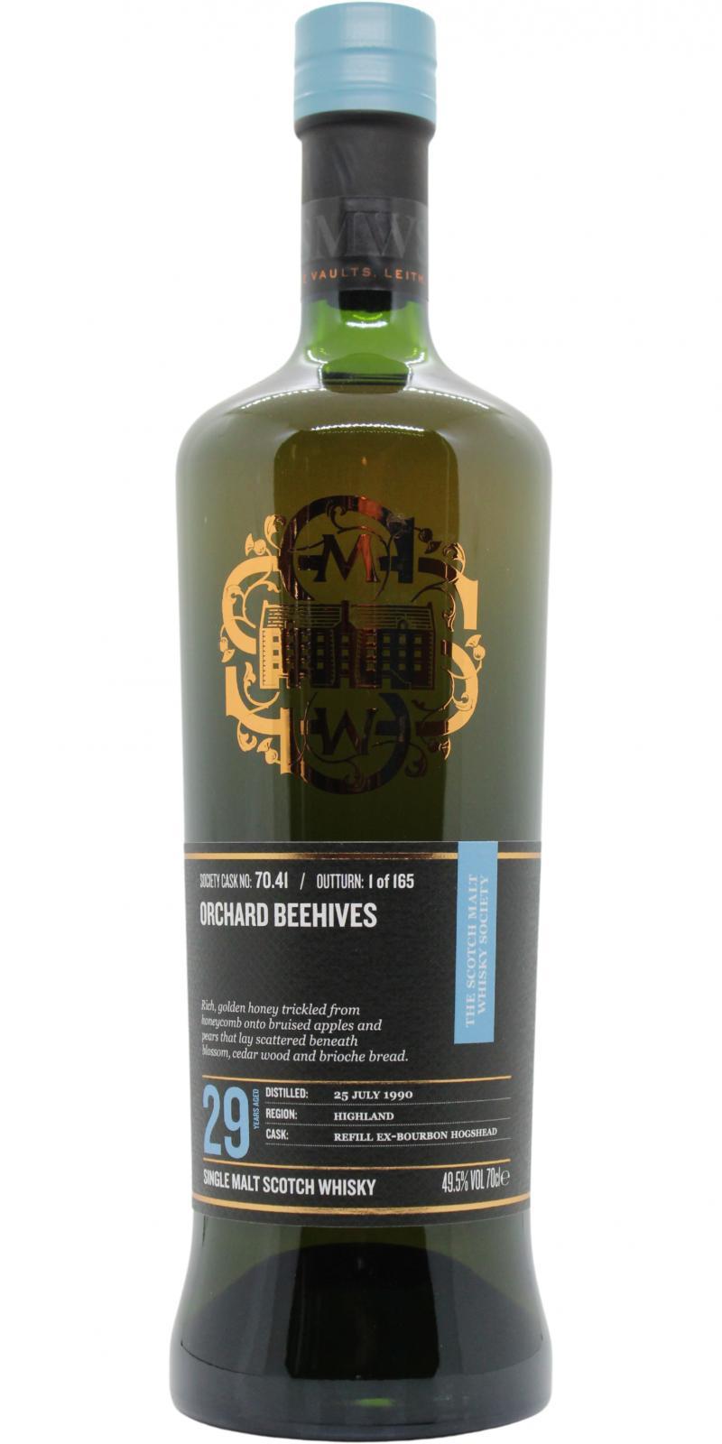 Balblair 1990 SMWS 70.41 Orchard beehives