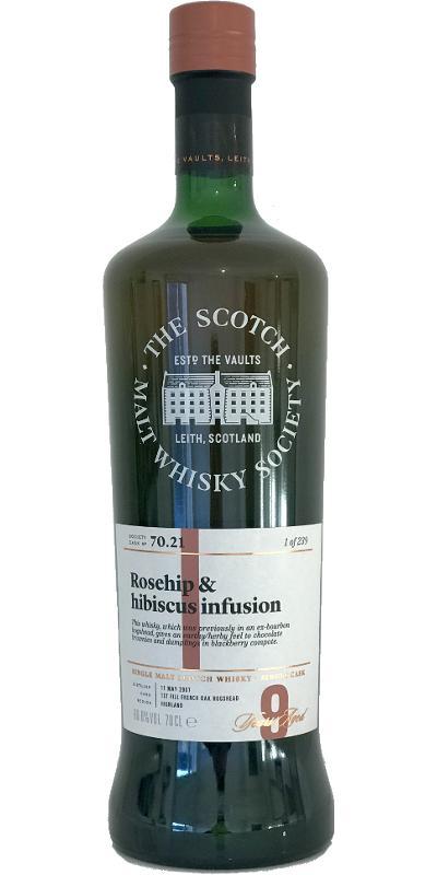Balblair 2007 SMWS 70.21 Rosehip & hibiscus infusion