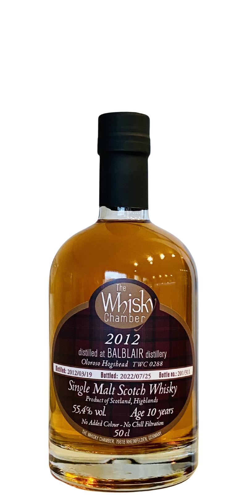 Balblair 2012 WCh