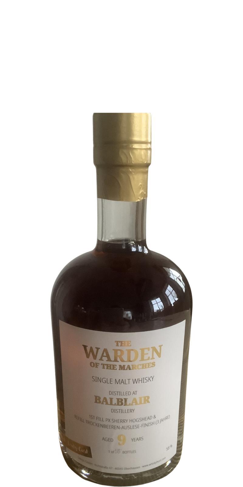 Balblair 09-year-old Wh The warden of the marches