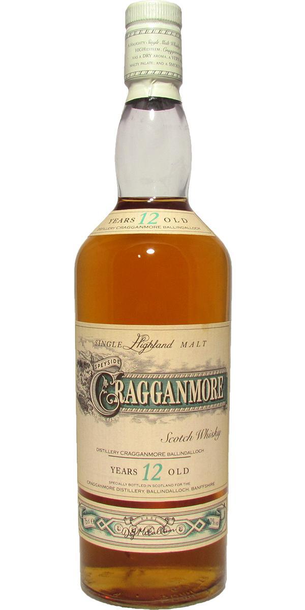 Cragganmore 12-year-old  Two Part Label