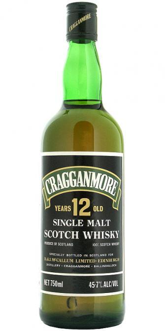 Cragganmore 12-year-old  D.&J. McCallum Limited