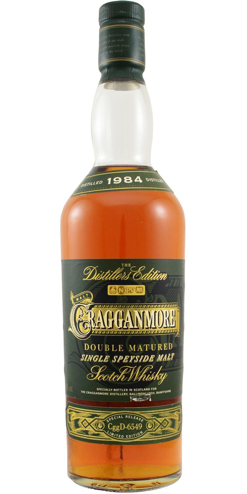 Cragganmore 1984  The Distillers Edition