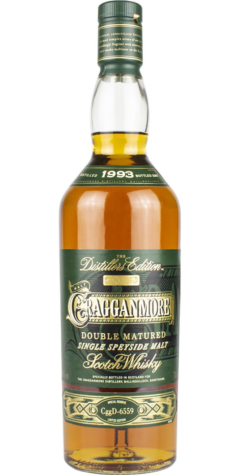 Cragganmore 1993  The Distillers Edition