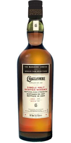 Cragganmore 1997  The Managers' Choice
