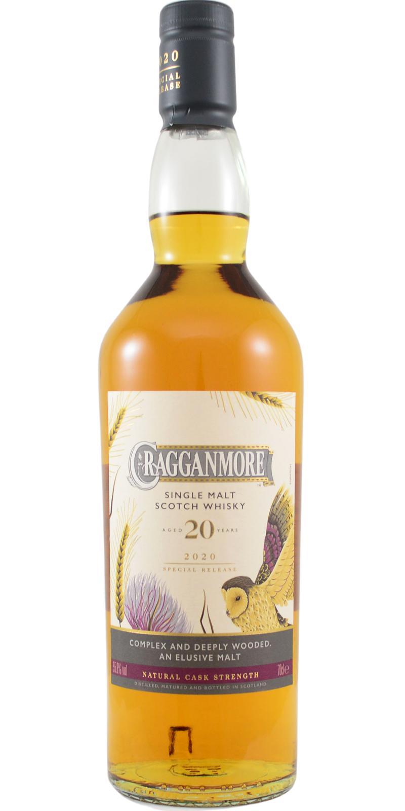 Cragganmore 20-year-old  Diageo Special Releases 2020