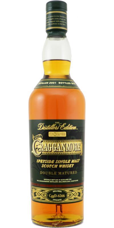 Cragganmore 2001  The Distillers Edition