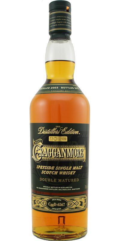 Cragganmore 2003  The Distillers Edition
