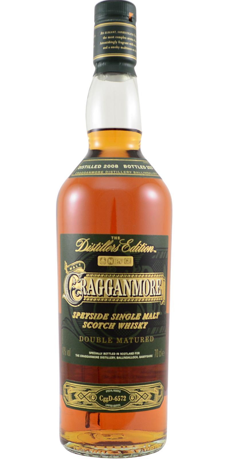 Cragganmore 2008  The Distillers Edition