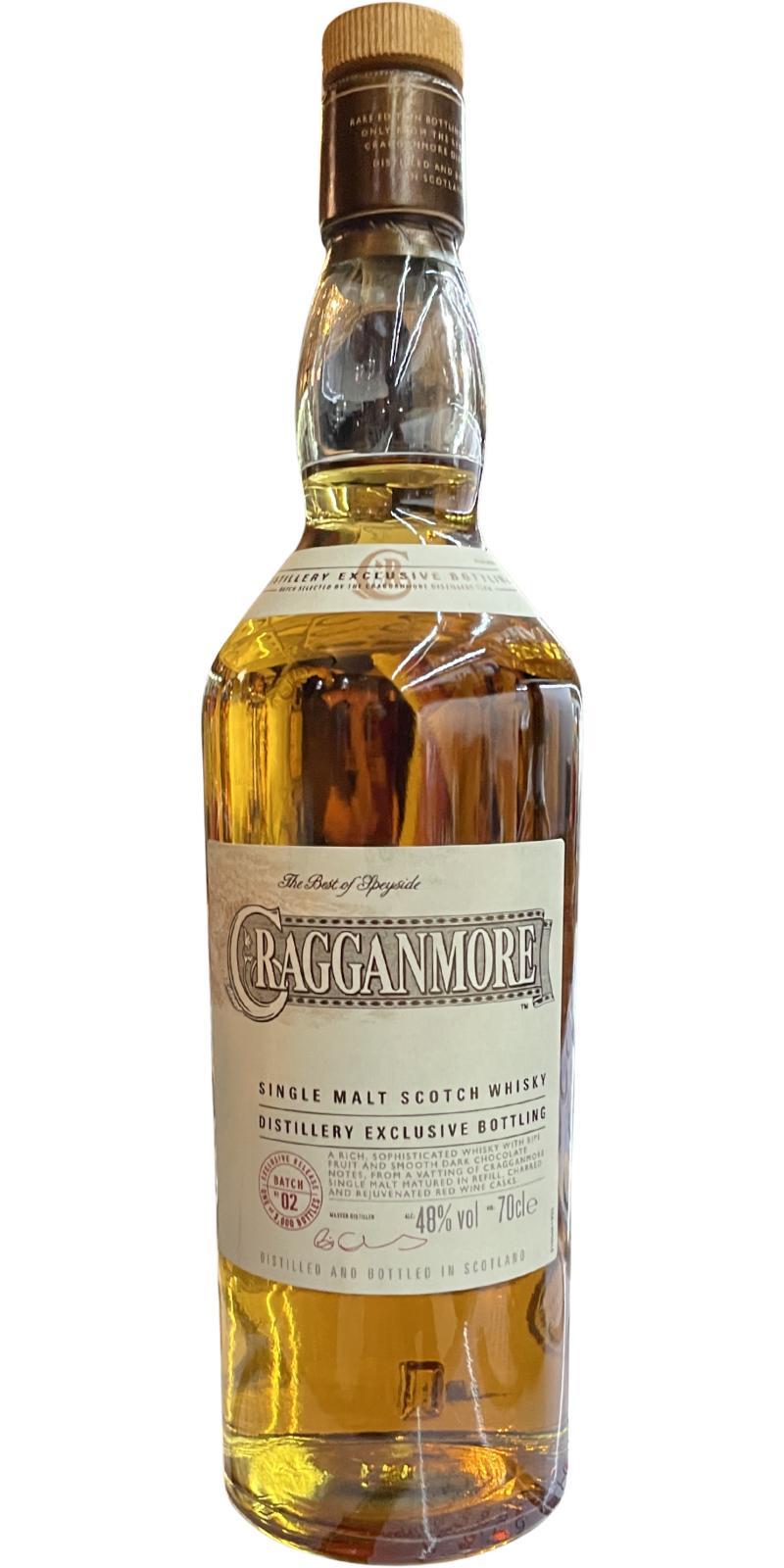 Cragganmore Distillery Exclusive Bottling  Batch 02