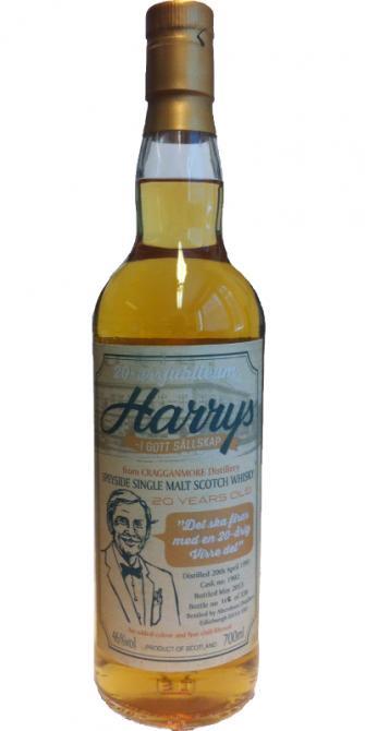 Cragganmore 1993 BA  Harrys 20th anniversary