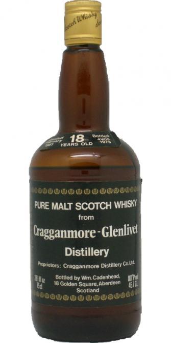 Cragganmore 1961 CA  Dumpy Bottle
