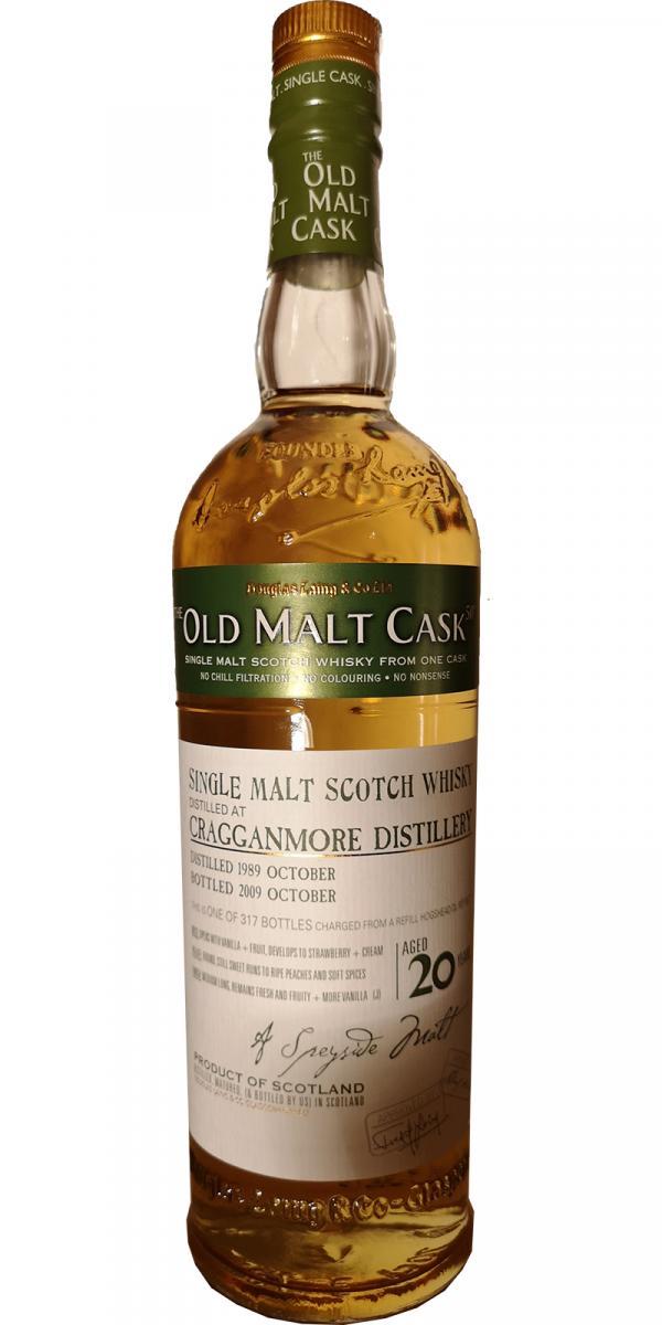 Cragganmore 1989 DL  The Old Malt Cask