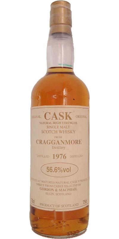 Cragganmore 1976 GM  Original Cask - Natural High Strength