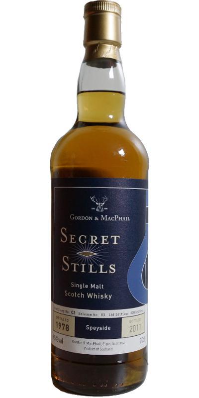 Cragganmore 1978 GM  Secret Stills 2.3