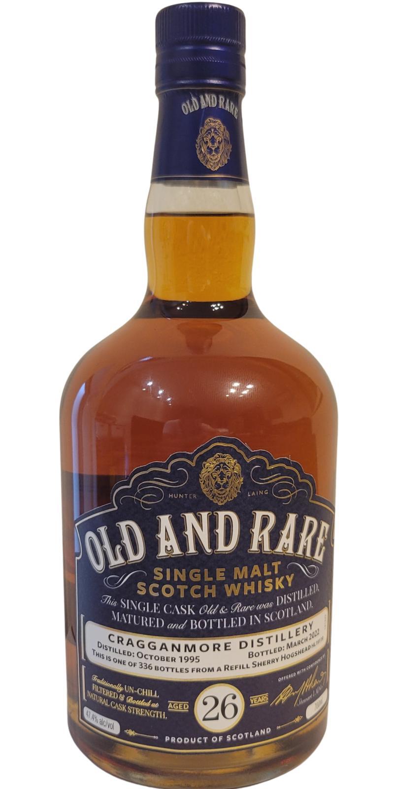 Cragganmore 1995 HL  Old & Rare