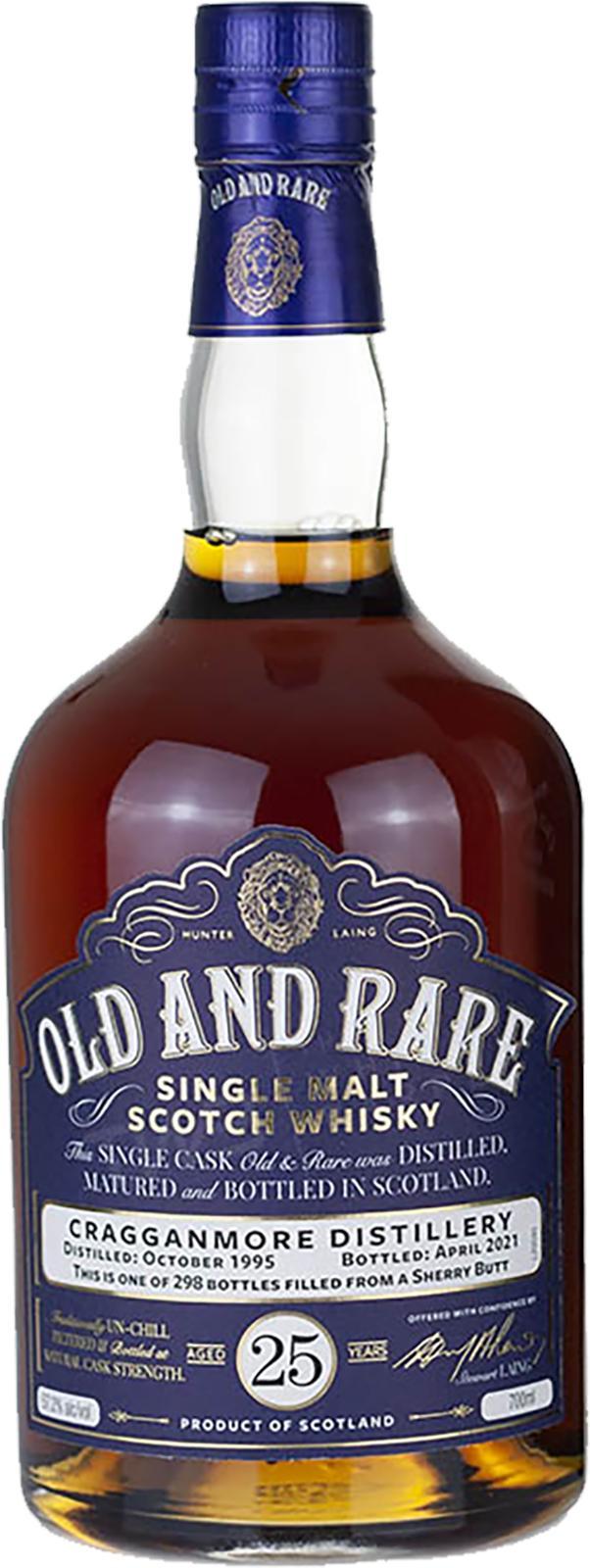 Cragganmore 1995 HL  Old & Rare