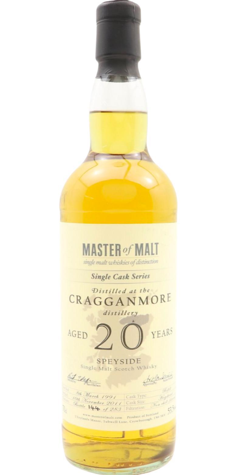 Cragganmore 1991 MoM  Single Cask Series