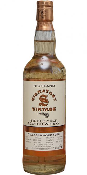Cragganmore 1998 SV  Vintage Collection