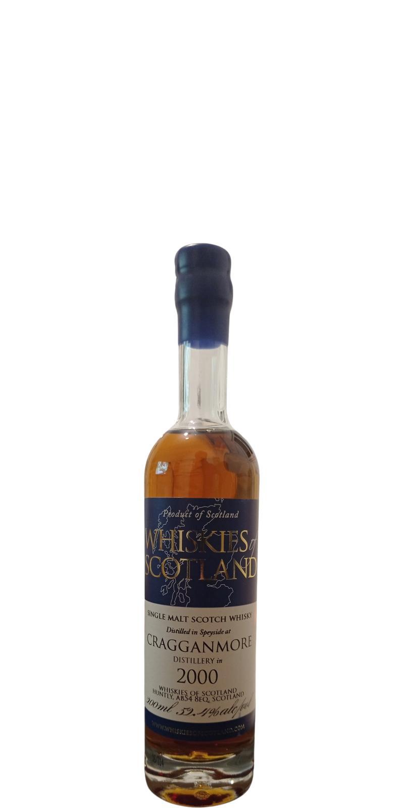Cragganmore 2000 SMD  Whiskies of Scotland