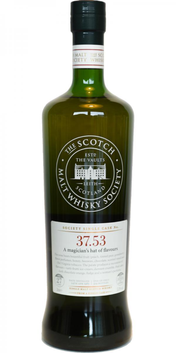 Cragganmore 1985 SMWS 37.53  A magician's hat of flavours
