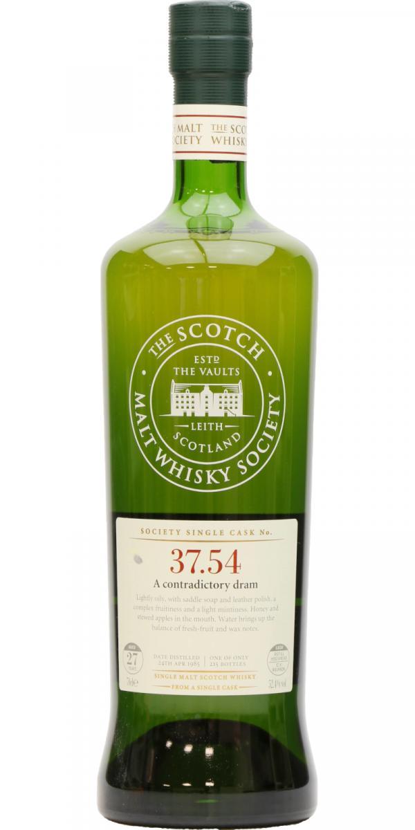 Cragganmore 1985 SMWS 37.54  A contradictory dram