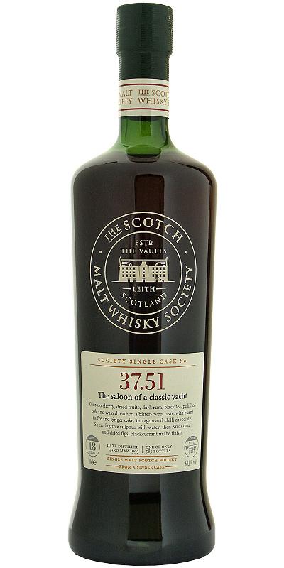 Cragganmore 1993 SMWS 37.51  The saloon of a classic yacht