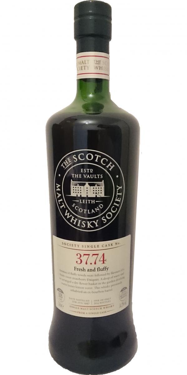 Cragganmore 1997 SMWS 37.74  Fresh and fluffy