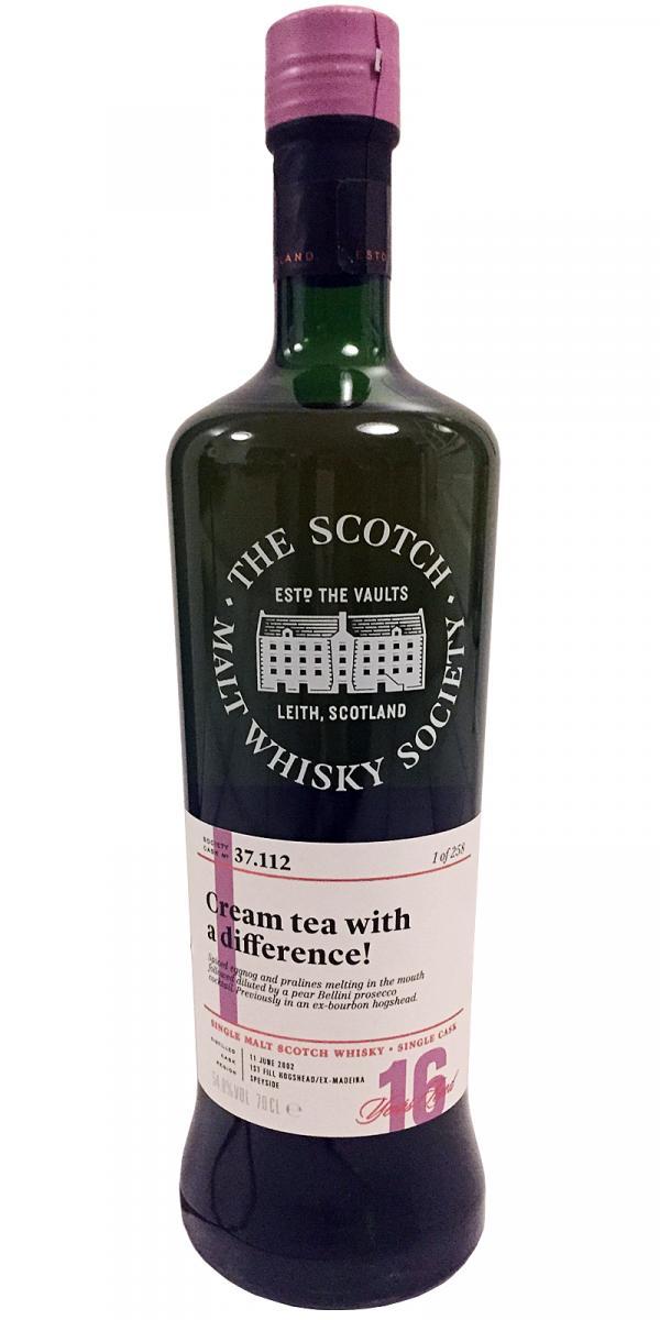 Cragganmore 2002 SMWS 37.112  Cream tea with a difference!