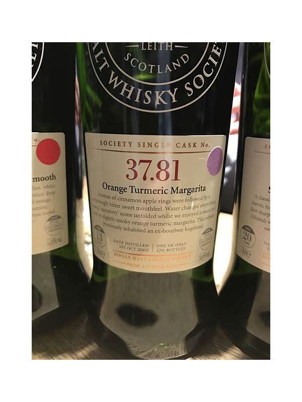 Cragganmore 2002 SMWS 37.81  Orange Turmeric Margarita