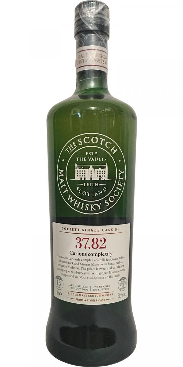 Cragganmore 2002 SMWS 37.82  Curious complexity