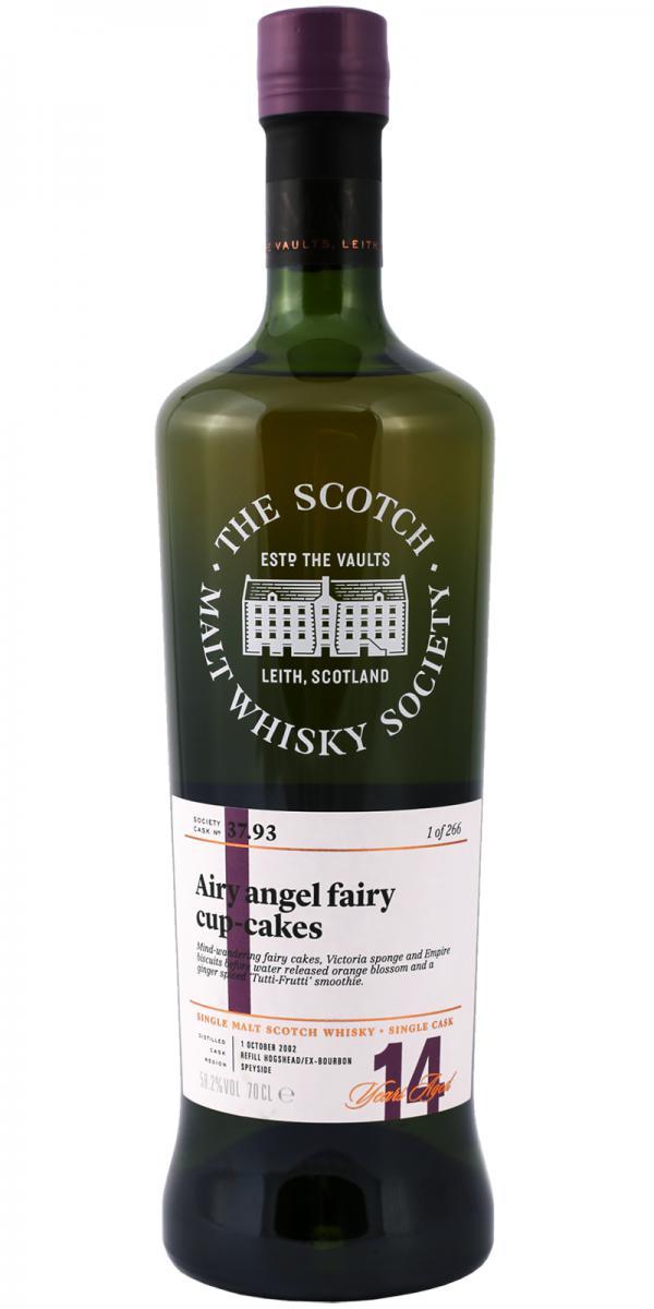 Cragganmore 2002 SMWS 37.93  Airy angel fairy cup-cakes
