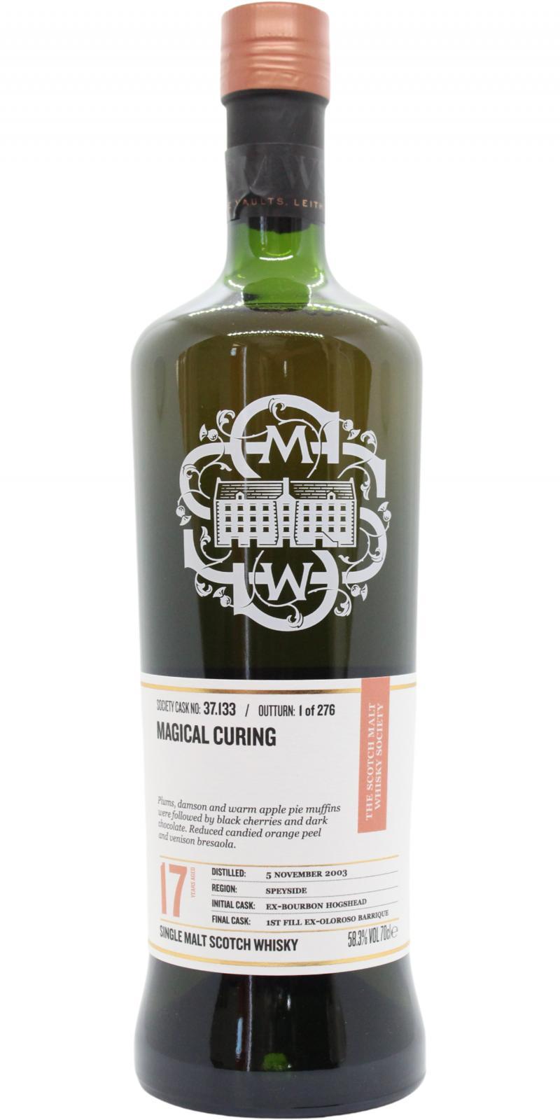 Cragganmore 2003 SMWS 37.133  Magical curing