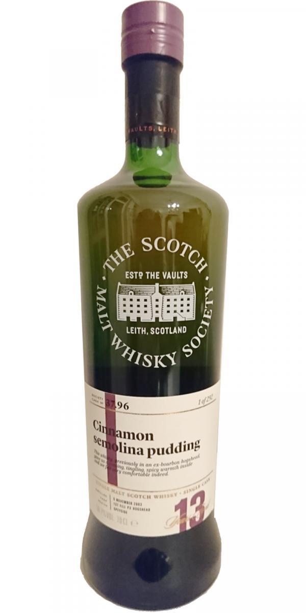 Cragganmore 2003 SMWS 37.96  Cinnamon semolina pudding